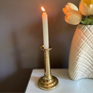 Brass Taper Candleholder